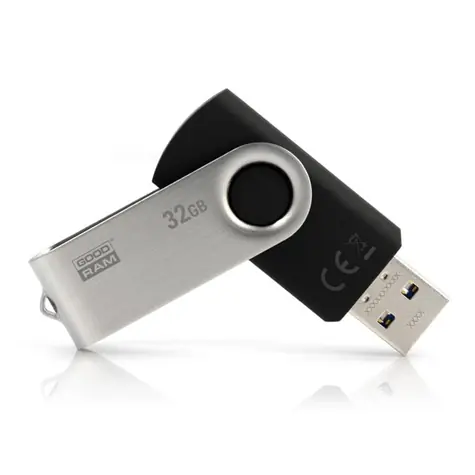 GOODRAM UTS3 32GB černá / Flash disk / USB 3.0 / čtení: 60MBs / zápis: 20MBs