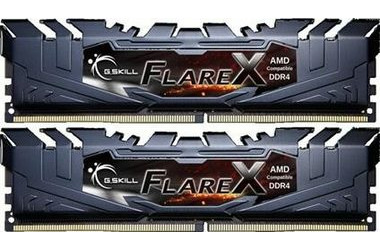 G.SKill FlareX AMD 16GB (2x8GB) 3200MHz černá / DDR4 / 14-14-14-34 / 1.35V / XMP 2.0