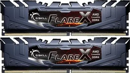 G.SKill FlareX AMD 16GB (2x8GB) 3200MHz černá / DDR4 / 14-14-14-34 / 1.35V / XMP 2.0