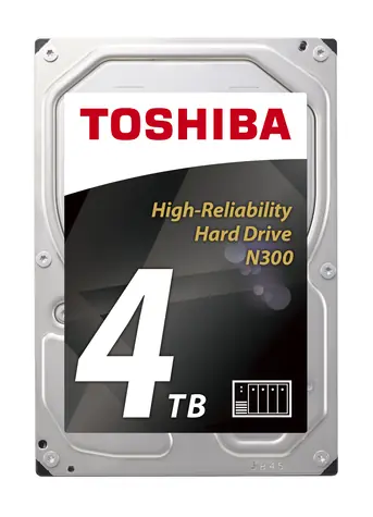 Toshiba N300 NAS 4TB bulk / HDD / 3.5" / SATA III / 7 200 rpm / 128 MB cache / interní