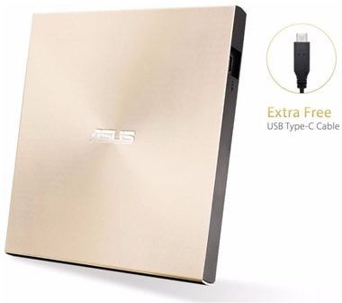ASUS SDRW-08U9M-U zlatá / slim / USB 2.0 / USB-C