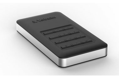Verbatim Store 'n' Go Secure 1TB černá / Šifrovaný externí disk s numerickou klávesnicí  / 2.5" / USB 3.1 Type C