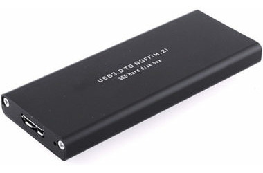 MicroStorage externí rámeček pro M.2 NGFF SSD s USB 3.0
