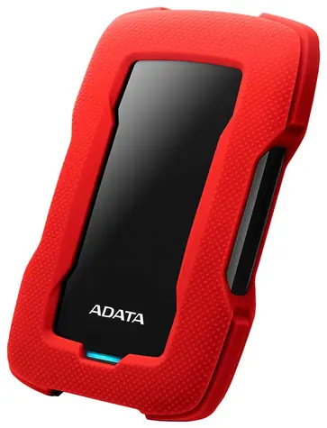 ADATA Durable Lite HD330 2TB červená / Externí HDD / 2.5" / USB 3.2 Gen 2 - (USB-A 3.1)