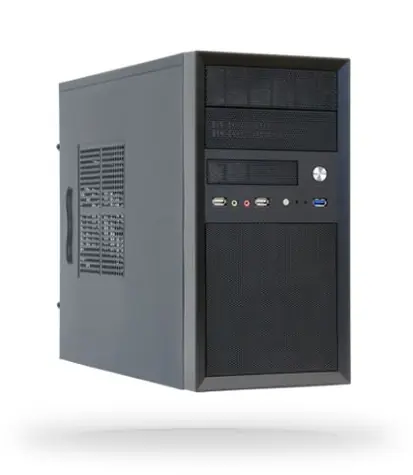 CHIEFTEC CT-01B-OP Mini Tower / PC skříň / mATX / 1x USB 3.0 / Bez zdroje