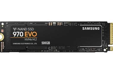 SAMSUNG 970 EVO Plus 500GB / M.2 2280 NVMe / MLC / RW: 3500 & 3200 MBps / IOPS: 480K & 550K / MTBF 1.5mh / 5y