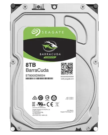 Seagate BarraCuda 8TB / HDD / 3.5" SATA III / 5 400 rpm / 256MB cache / bulk
