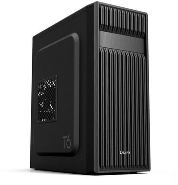 Zalman T6 černá / ATX / 1x USB 3.0 + 2x USB 2.0 / 1x 120mm/ bez zdroje / perforované čelo