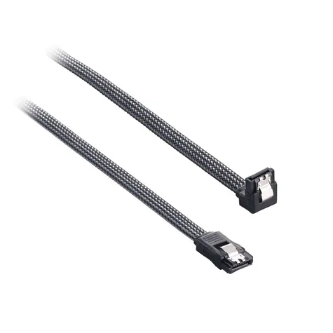 CableMod ModMesh Pravoúhlý SATA 3 Kabel 30cm - carbon