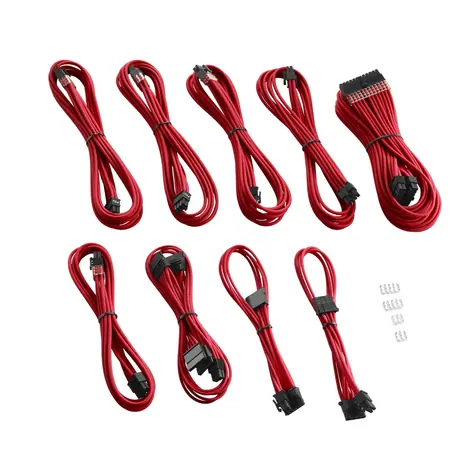 CableMod PRO ModMesh C-Series Kabel Kit pro Corsair Rmi & RMx - červená