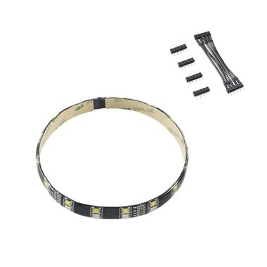 CableMod WideBeam Hybrid LED Strip 30cm - RGB & W LED