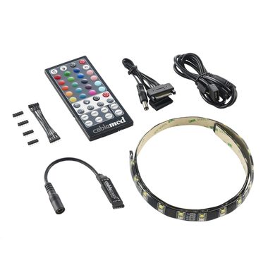 CableMod WideBeam Hybrid LED Strip 60cm - RGB & W LED