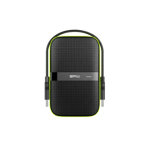 Silicon Power Armor A60 2TB černá / Externí HDD / 2.5" / USB 3.1 / 256-bit AES