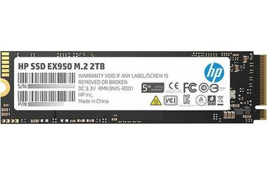 HP EX950 2TB / M.2 / PCIe Gen3 x4 NVMe / R: 3500MBs / W: 2900MBs / IOPS: 410K 380K
