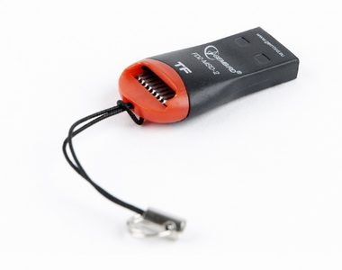 Gembird čtečka MicroSD karet / USB 2.0 / MicroSD / SDHC / přenos až 25 MBps