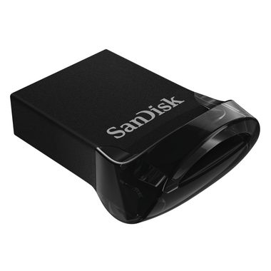 SanDisk Ultra Fit 32 GB černá / Flash Disk / 32 GB / USB 3.1 A / rychlost až 130MBs 