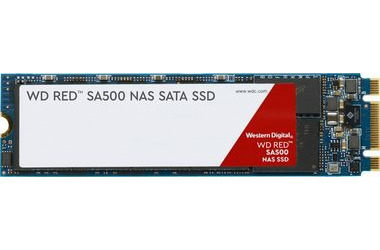 WD Red SA500 M.2 1TB / M.2 SSD 2280 / SATA 6Gbps / R: 560MBps / W: 530 MBps / 3D NAND /  IOPS R-W: 95k-85k / 5y
