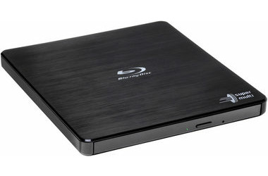 Hitachi-LG BP55EB40 Slim černá / Externí Blu-ray vypalovačka / USB 2.0 / zápis 2-5-6-8-24x / čtení 5-6-8-24x / doprodej