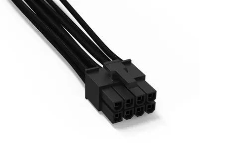 be quiet! CC-7710 ATX&EPS 8pin kabel černá / 1x 8pin (CPU) / 1x 10pin (napájení) / délka 700mm