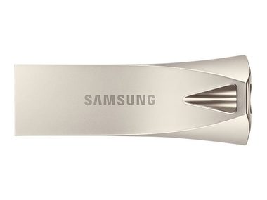 SAMSUNG Drive BAR Plus 256GB stříbrná / Flash Disk / USB 3.2 Gen 2 - (USB-A 3.1)