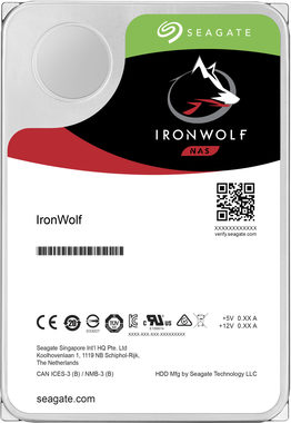 Seagate IronWolf 12TB / HDD / 3.5" SATA III / 7 200 rpm / 256MB cache / pro NAS / 3y