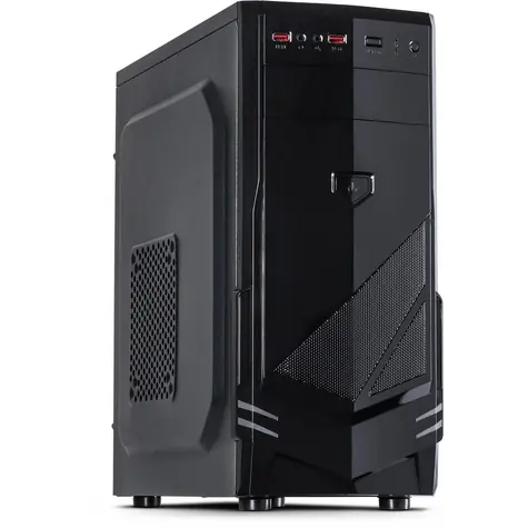 Inter-Tech B-30 černá / ATX / bez zdroje / 2x USB 2.0