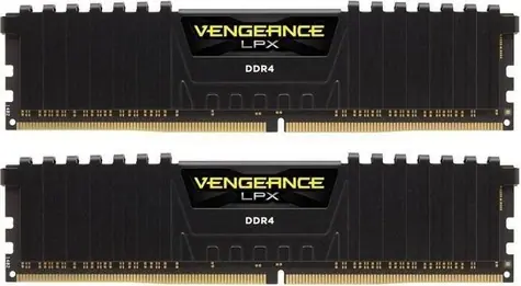 Corsair Vengeance LPX Black 32GB (2x16GB) 3200MHz / DDR4 / PC4-25600 / CL16-20-20-38 / 1.35V / XMP2.0 / s chladičem