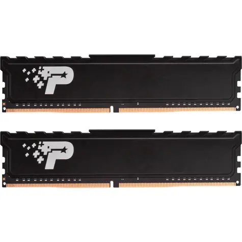 Patriot Signature Premium 16GB (2x8GB) 3200 MHz černá / DDR4 / Non-ECC / Unbuffered / CL22 / 1.2 V 