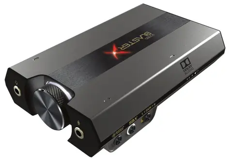 Creative Sound BlasterX G6 / Zvuková karta / externí / 7.1 / USB