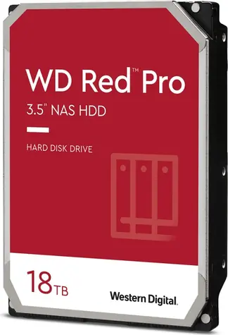WD Red Pro 18TB / HDD / 3.5" SATA III / 7 200 rpm / 512MB cache / 5y / pro NAS