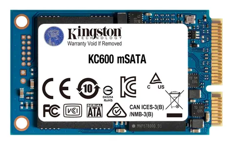 Kingston KC600 512GB (mSATA) / SATA III 