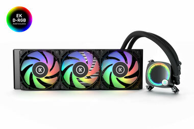 EKWB EK-Nucleus AIO CR360 Lux D-RGB vodní chlazení / 550-2200 RPM / 36.4 dB(A) / 400x124x27mm