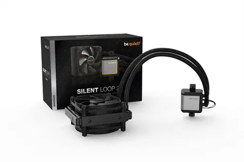 be quiet! SILENT LOOP 2 120 / komplet vodního chlazení CPU / 1x 120mm / 2200 RPM / Intel & AMD