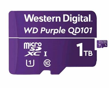 WD Purple MicroSDXC 1TB / UHS-I U1 / Class 10