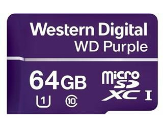 WD Purple MicroSDXC 64GB / UHS-I U1 / Class 10