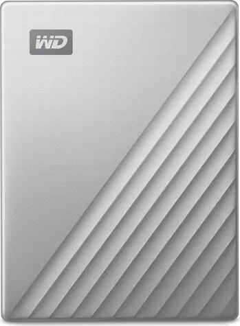 WD My Passport Ultra for MAC 5TB stříbrná / Externí HDD / 2.5" / USB 3.2 Gen. 1 