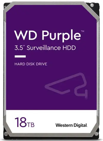 WD Purple Pro 18TB / HDD / 3.5" SATA III / 7 200 rpm / 512MB cache / pro dohledová centra