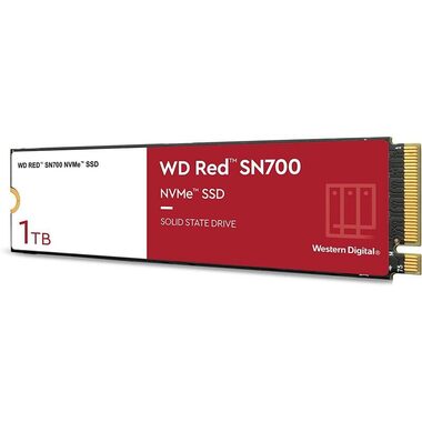 WD RED SN700 1TB / M.2 2280 / NVMe PCI-E 3.0 x4 / RW: 3430 & 3000 MBps / MTTF: 1.75 / 5y