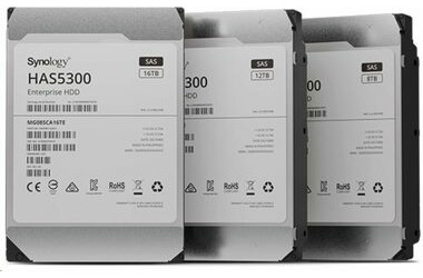 Synology HAS5300 12TB / 3.5" SAS III / 7200 rpm / 256MB cache / 512e / MTBF 2.5mh / 5y