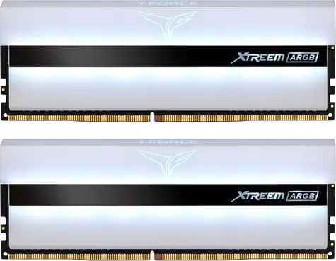 TeamGroup T-Force Xtreem ARGB 16GB(2x8GB) 3200 MHz bílá / DDR4 / CL16-18-18-38 / 1.35V / XMP 