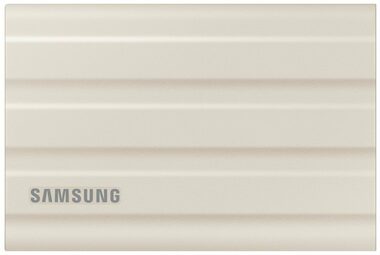 SAMSUNG T7 Shield Externí SSD disk 2TB béžová / Externí SSD / R: 1050 MBs & W: 1000MBs / USB-C / IP65