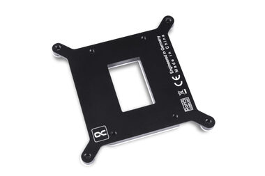Alphacool Apex Backplate XPX/Eisbaer černá / LGA 1700 / kov
