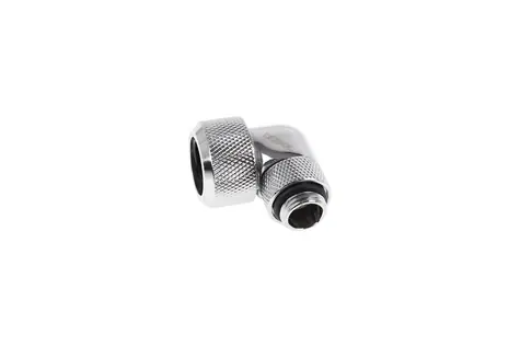 Alphacool Eiszapfen 16mm kompresní šroubení HardTube otočné 90° G1/4 chrom