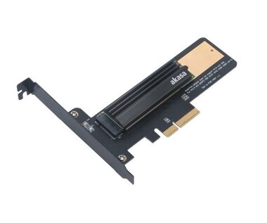 Akasa M.2 X4 PCIe 3.0 adaptér s pasivním chladičem 