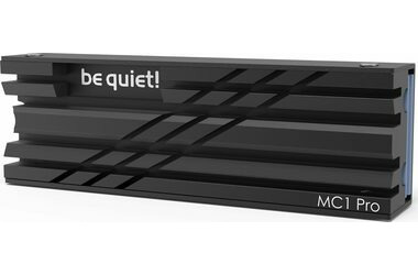 be quiet! MC1 Pro M.2 SSD chladič černá / pasivní chladič / integrovaná tepelná trubice