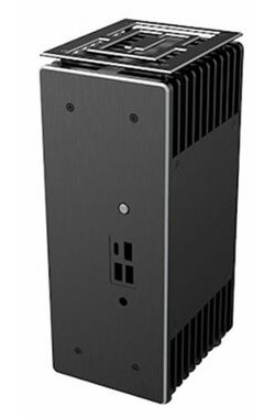 Akasa Turing ABX UCFF černá / UCFF 4"*4" / hliník / OEM / bez ventilátoru