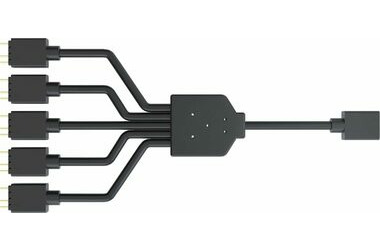 Cooler Master ARGB 5-way Splitter kabel černá