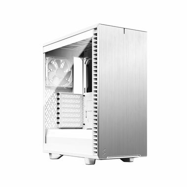 Fractal Design Define 7 Compact White TG clear bílá / ATX / 1x USB-C 3.1 + 2x USB 3.0 + 2x USB 2.0 / bez zdroje 
