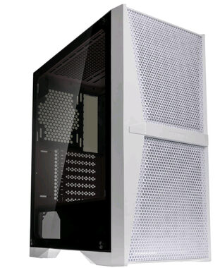 RAIJINTEK Silenos MS bílá / ATX / 2x USB 3.0 + 1x USB-C / bez zdroje / průhledná bočnice 