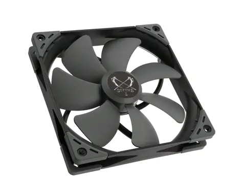 SCYTHE Kaze Flex 140 Square PWM / 140 mm / 19.4 dB @ 1200 RPM / PWM / doprodej